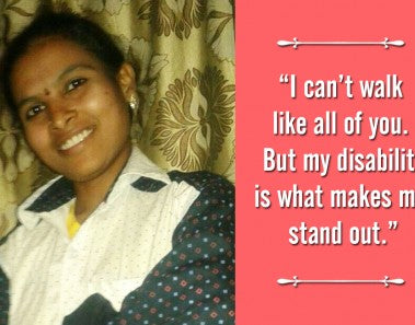 #WomensDay2017- She taught us that you don't need two feet to stand up on your own.