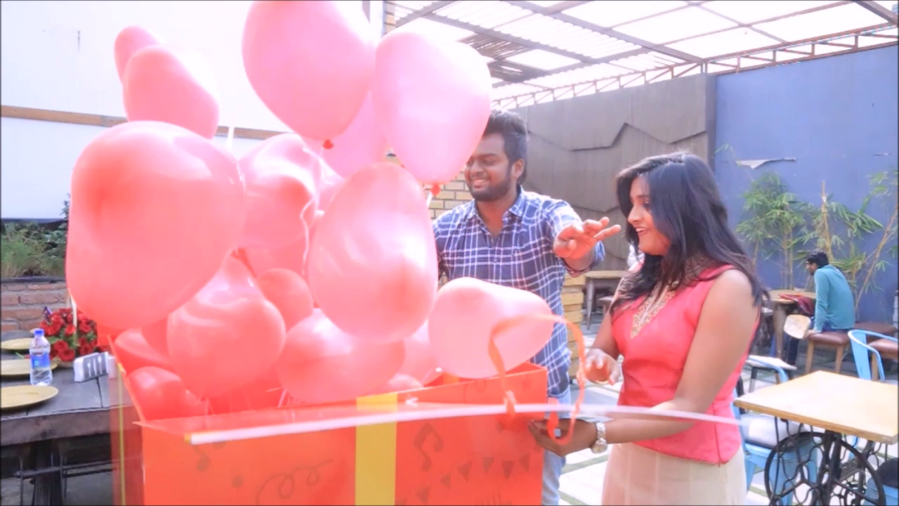 My best friends gave me the world's biggest birthday gift!