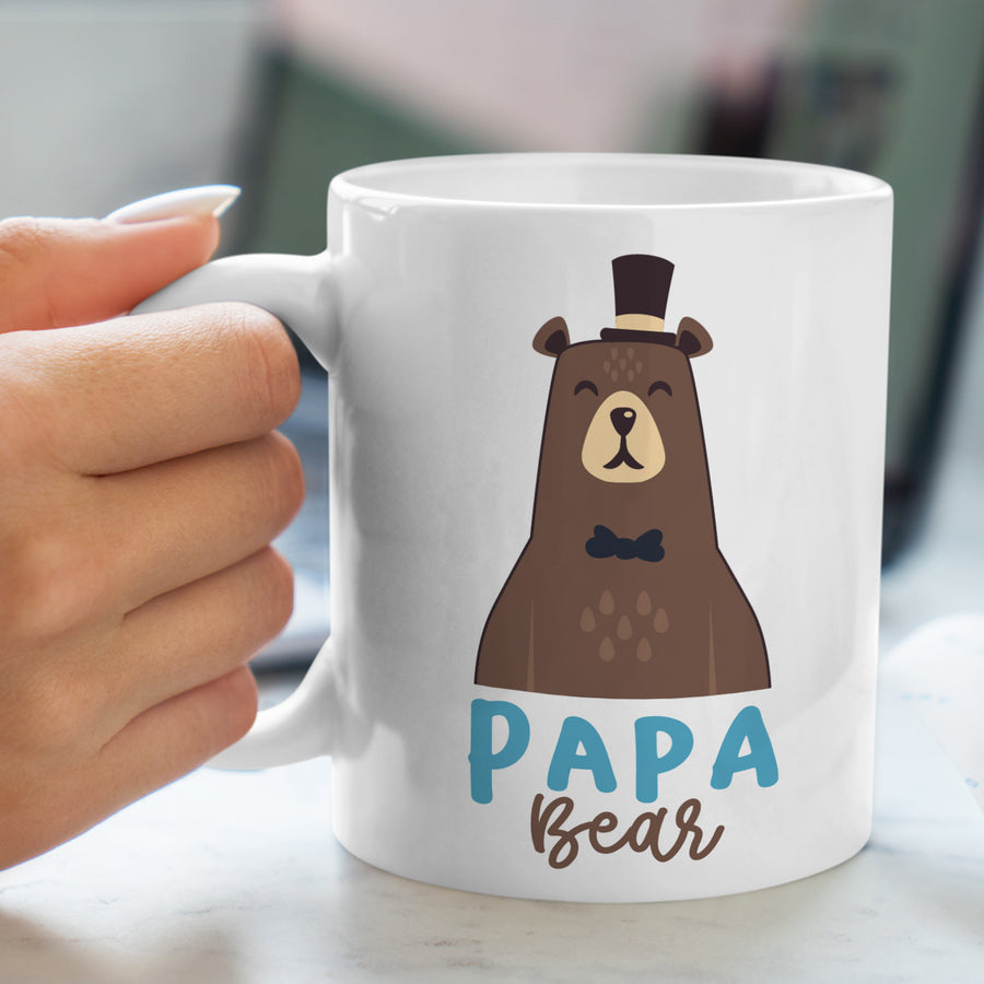 Papa Bear Ceramic Mug - Lazy One
