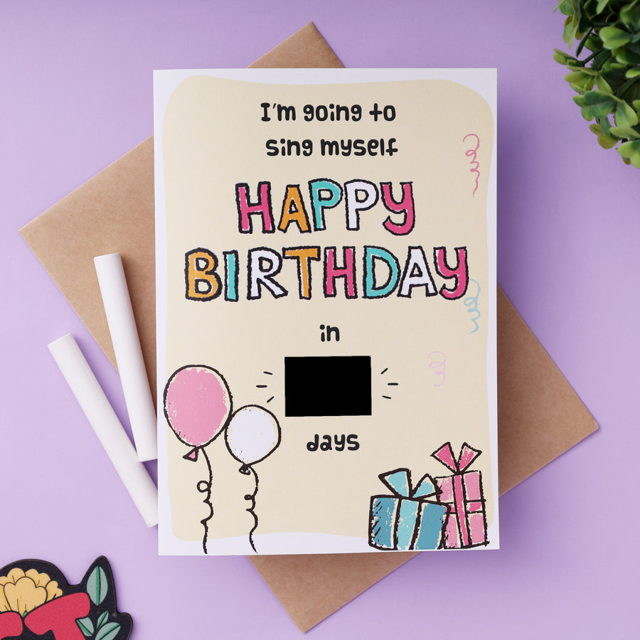 Birthday Countdown Card