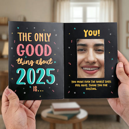 New Year Mirror Card