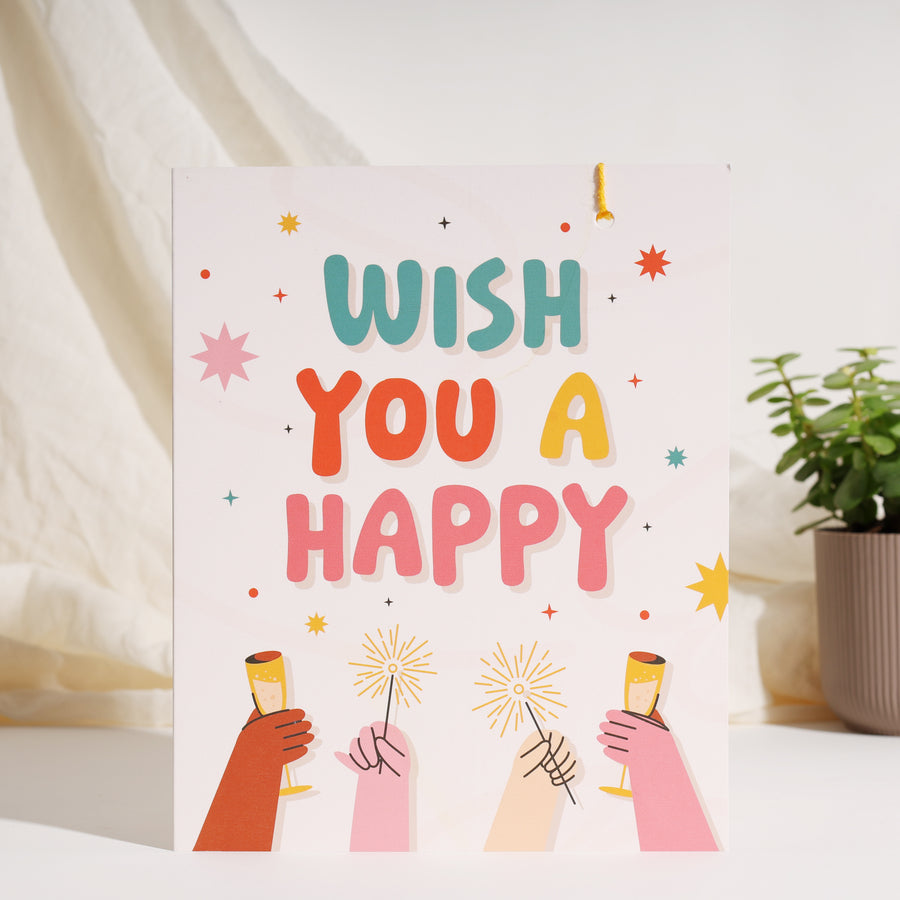 New Year Bunter Card 2026