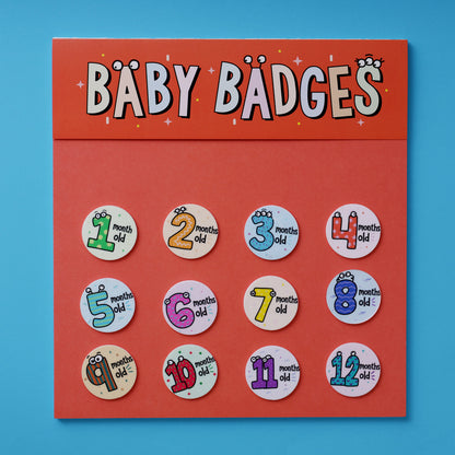 Baby Month Badges
