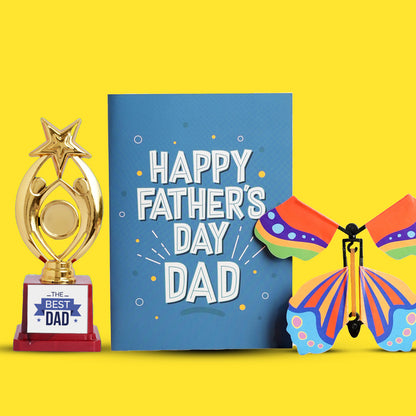 World’s No.1 Dad Trophy Combo