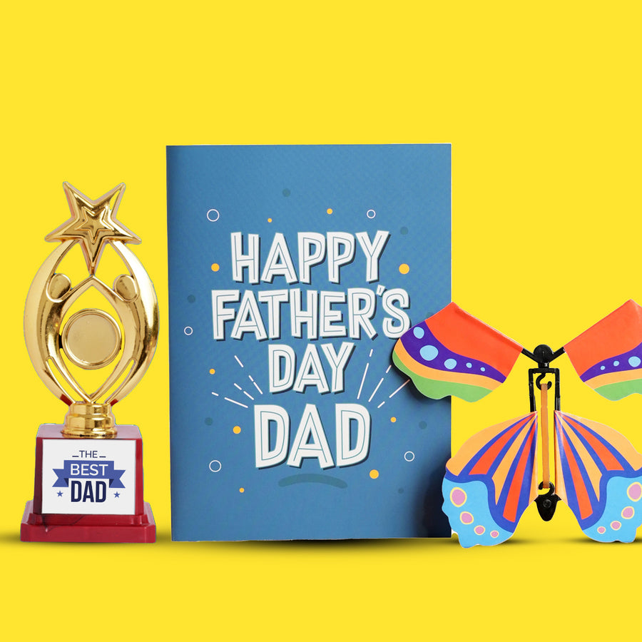 World’s No.1 Dad Trophy Combo