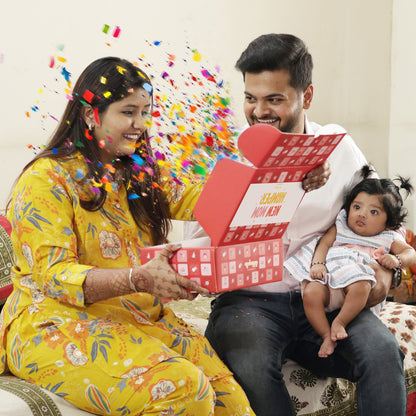 Glitter Hamper for New Moms
