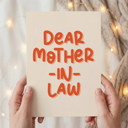 Dear Mother-in-Law