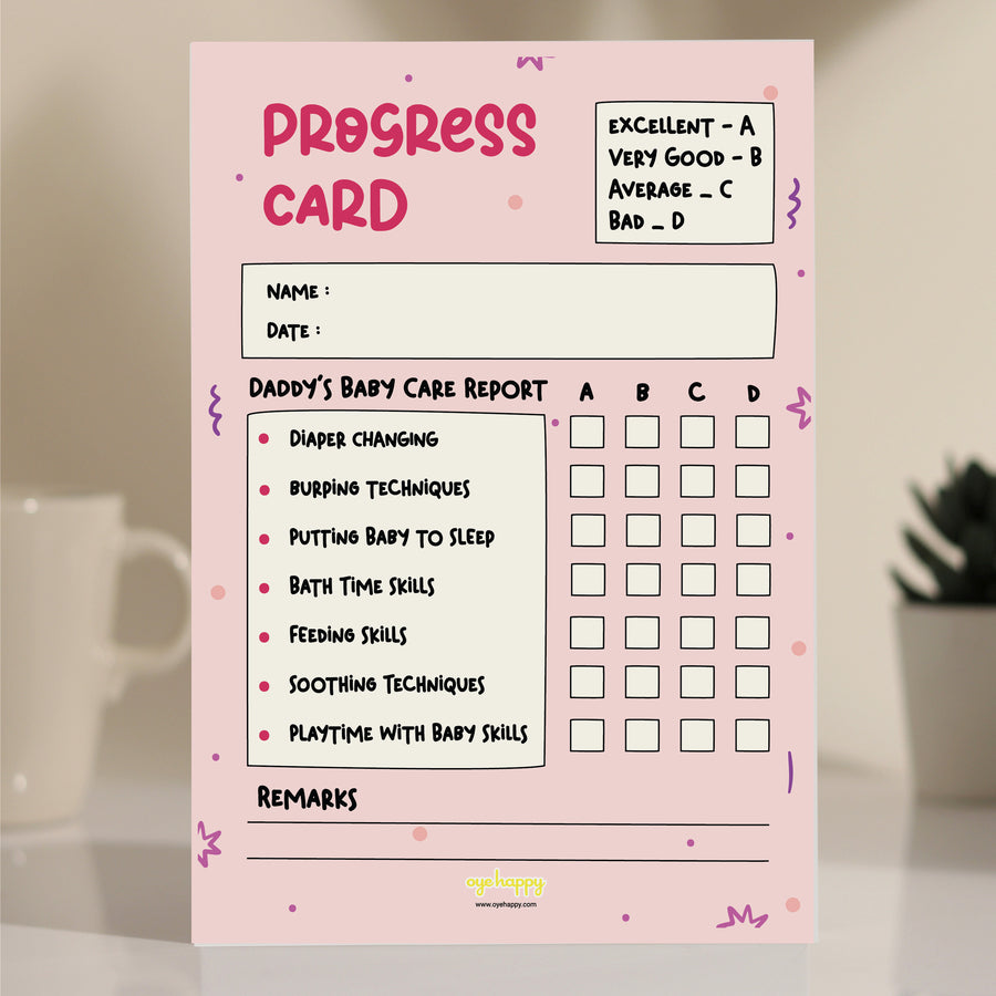Report Card for New Dads
