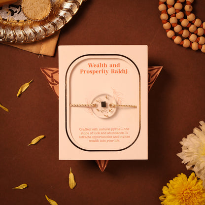 Wealth Stone Rakhi (Set of 3)