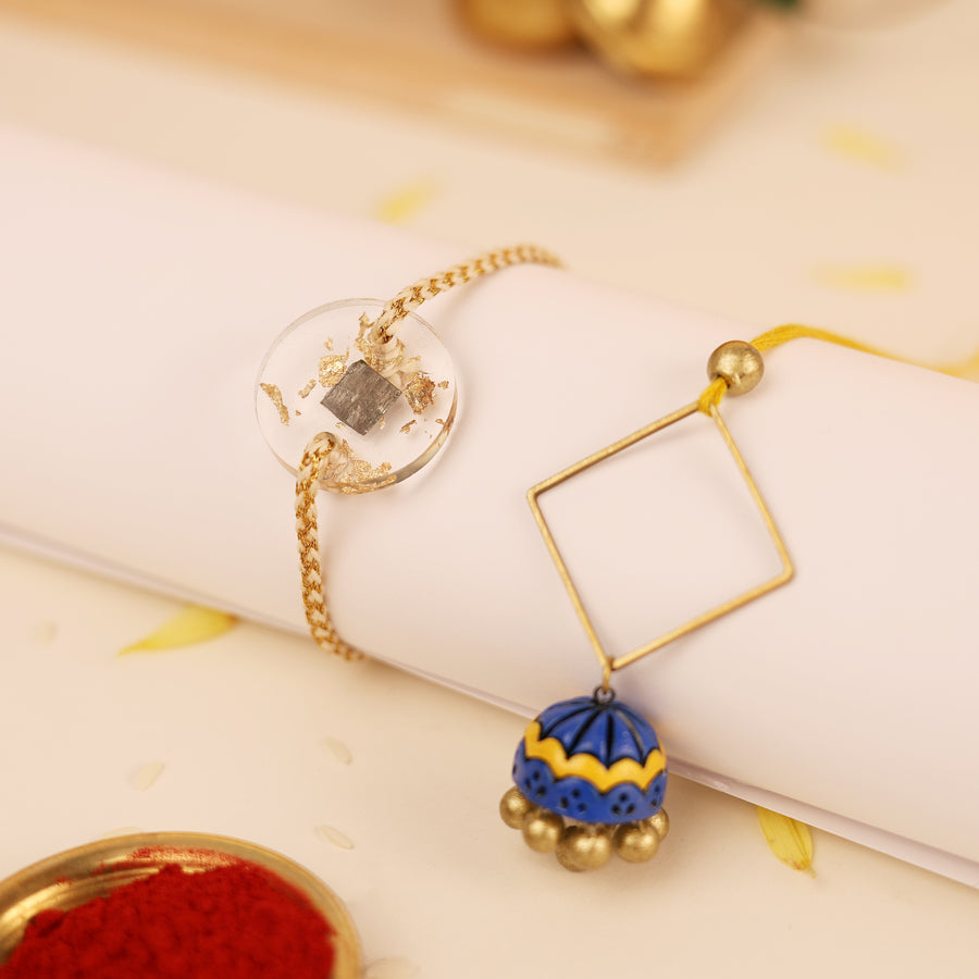 Bhaiya-Bhabhi Rakhi-Blue