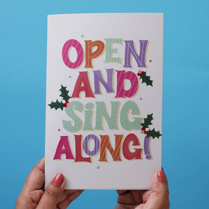 Christmas Carol Audio Card
