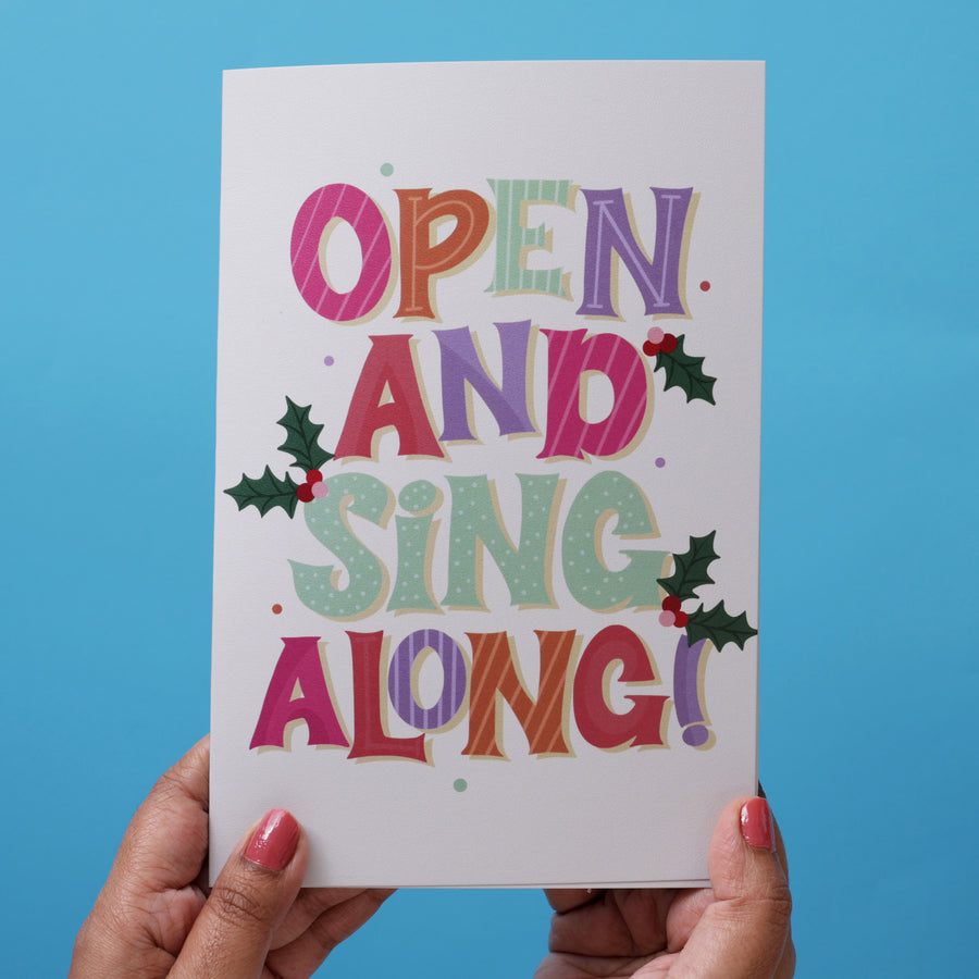Christmas Carol Audio Card