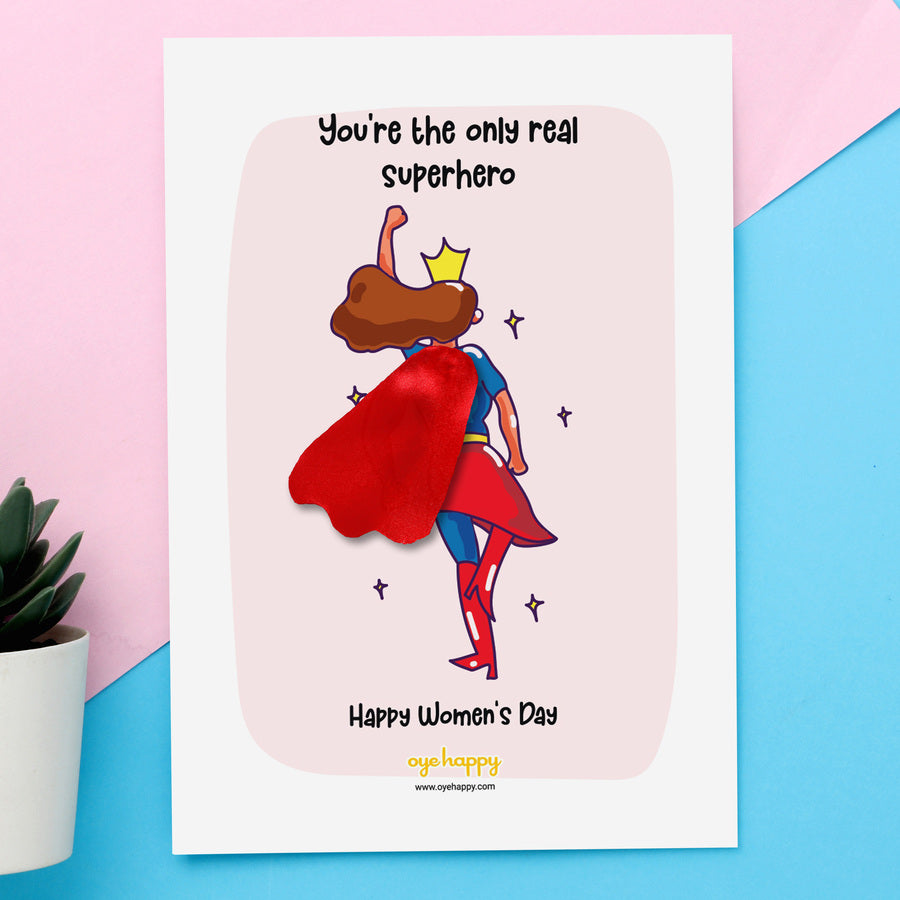 Women's Day Cape Card -Set of 2