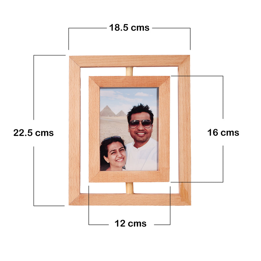 Timeless Rotating Frame