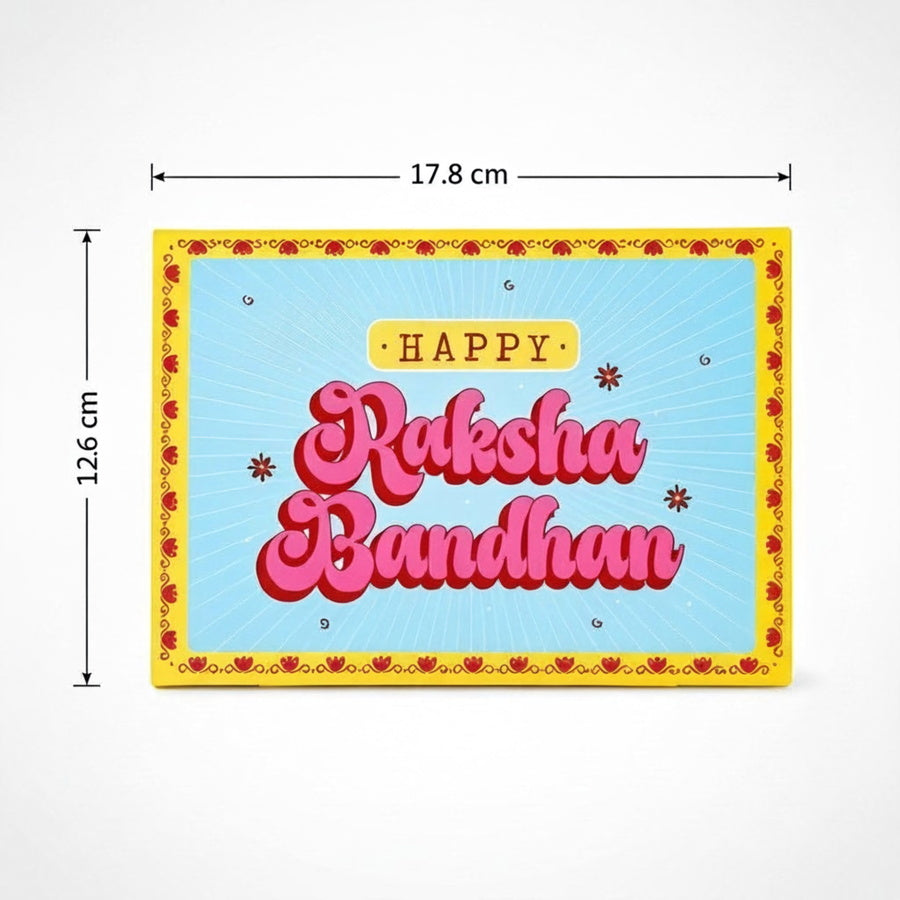 Hug Card Rakhi