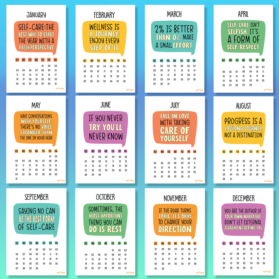 Happy Vibes Calendar Combo