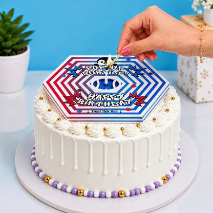 Penguin Pop-Up Birthday Candle