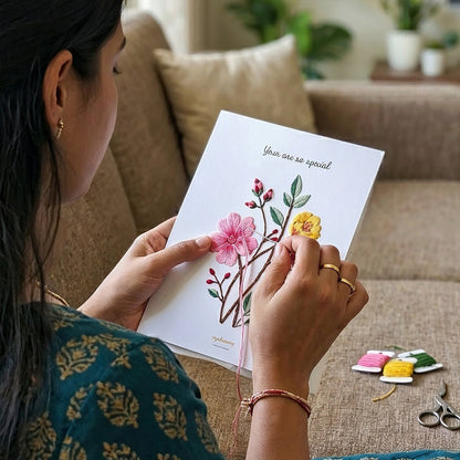 DIY Embroidery Card