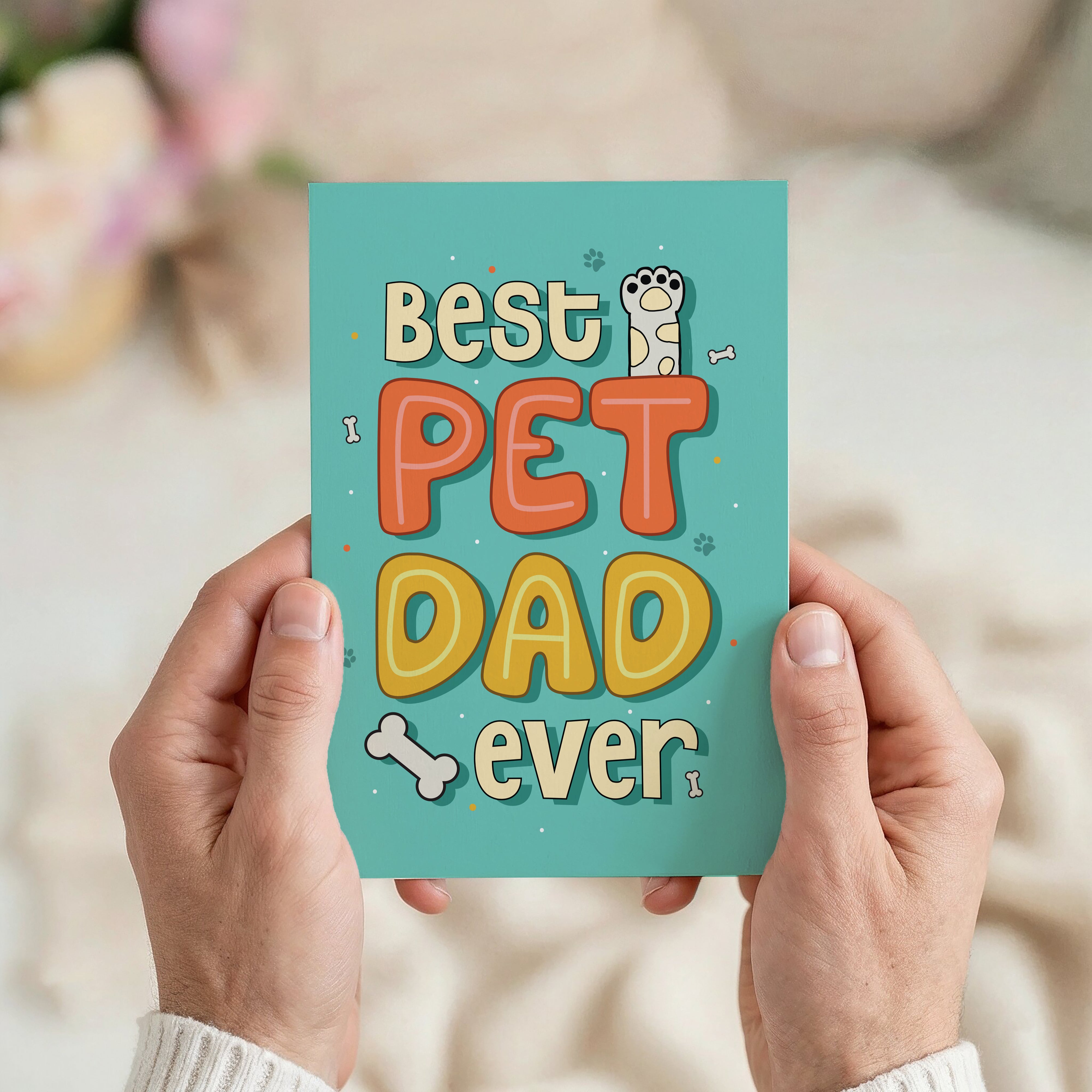 Pet Dad Card