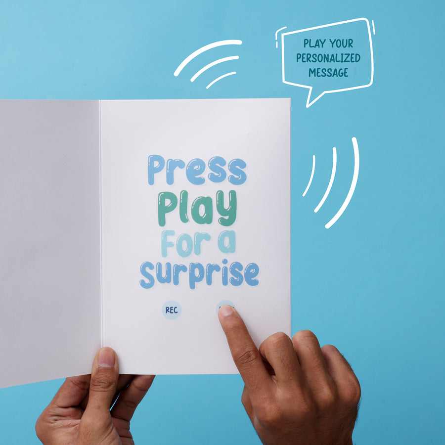 Re-recordable Audio Card for Dad