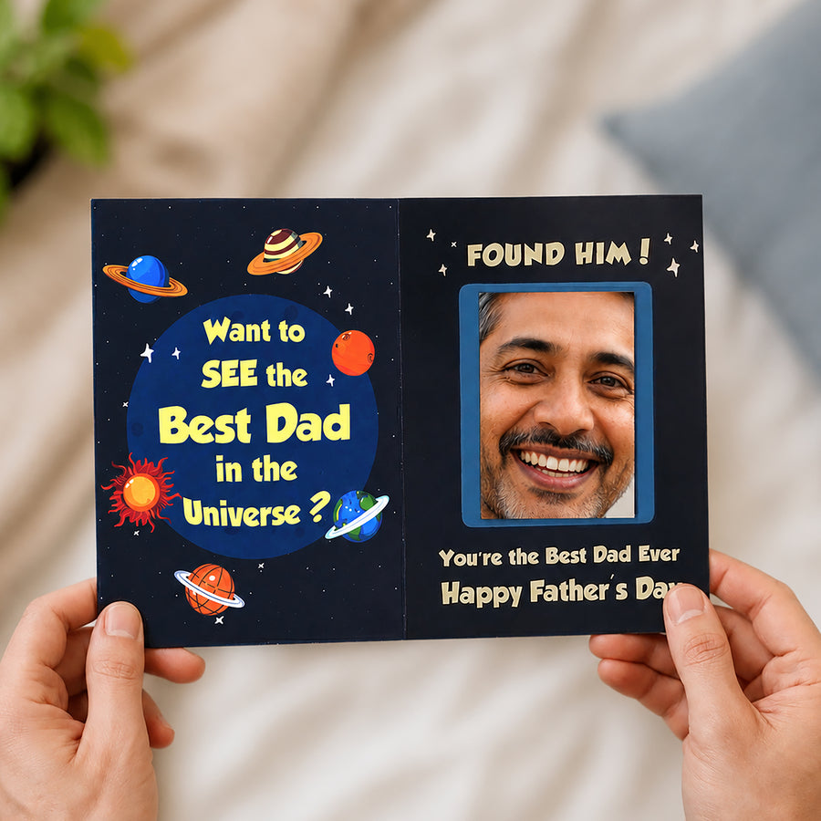 Magic Mirror Card for Dad