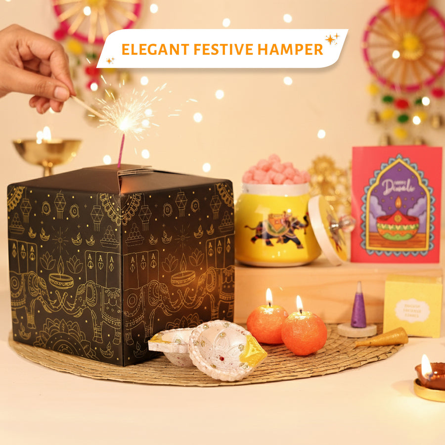 Elegant Festive Hamper (Set of 10)
