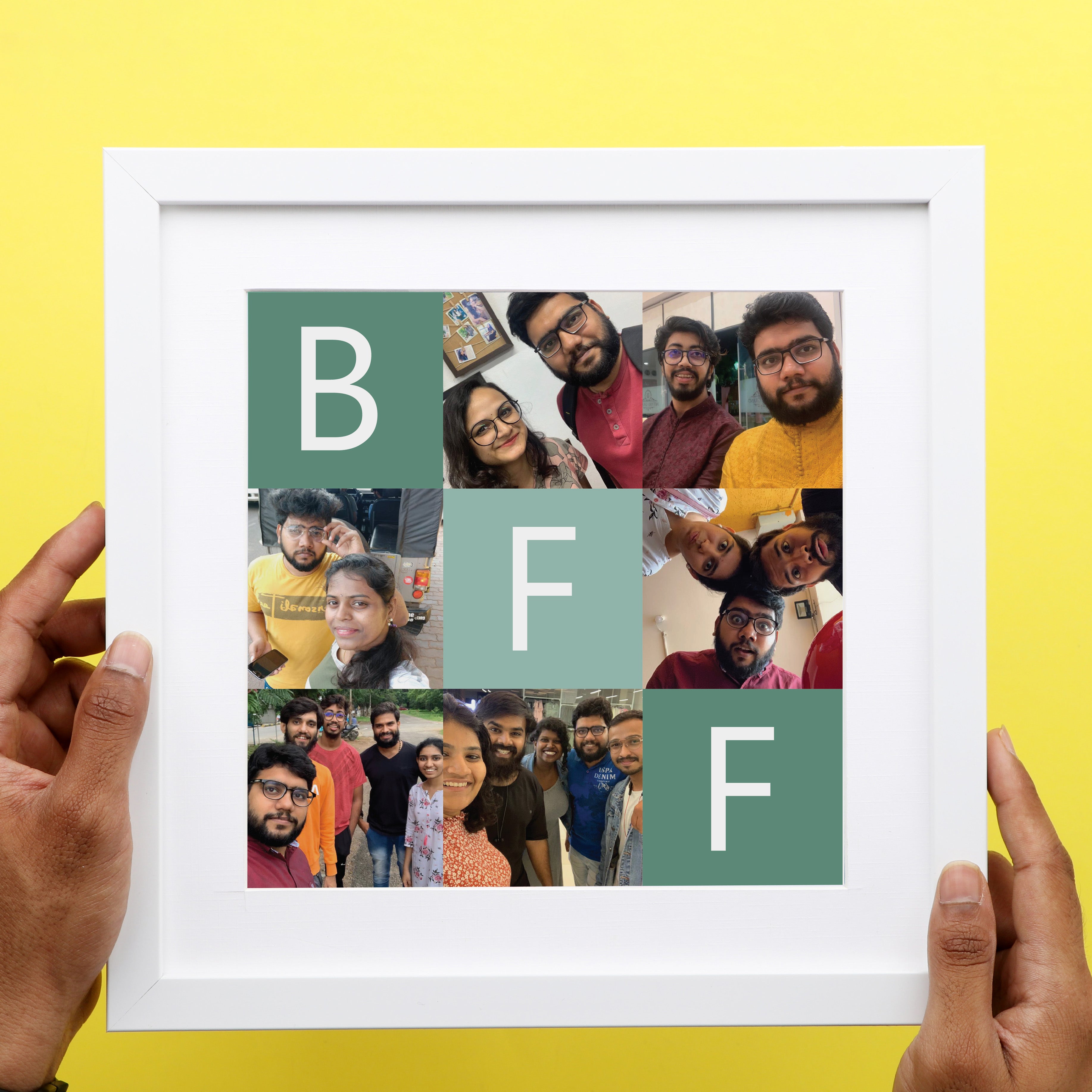 BFF Mosaic Frame Best Friend Birthday/Friendship Day Gift – Oye Happy