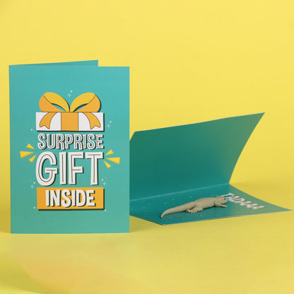 Prank Lizard Card