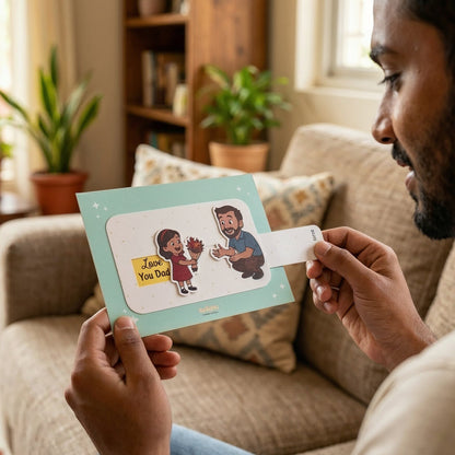 Sliding Card for Dad