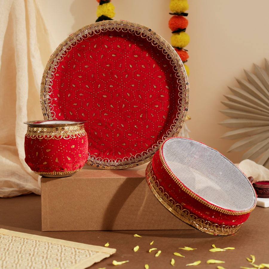 Karwa Chauth Thali Set
