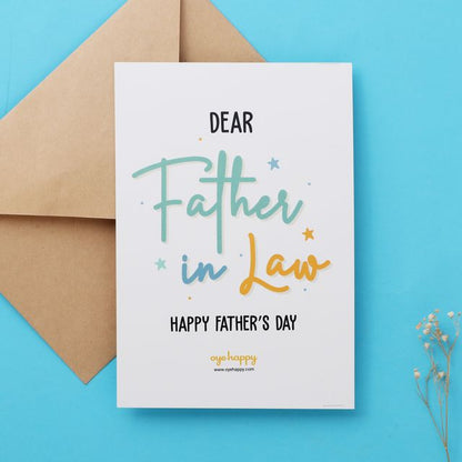 Father-in-Law Card - Father's Day Edition