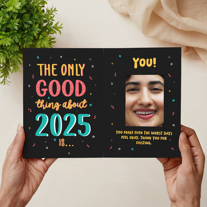 New Year Mirror Card
