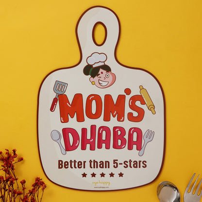 Mom's Dhaba Wall Hanging