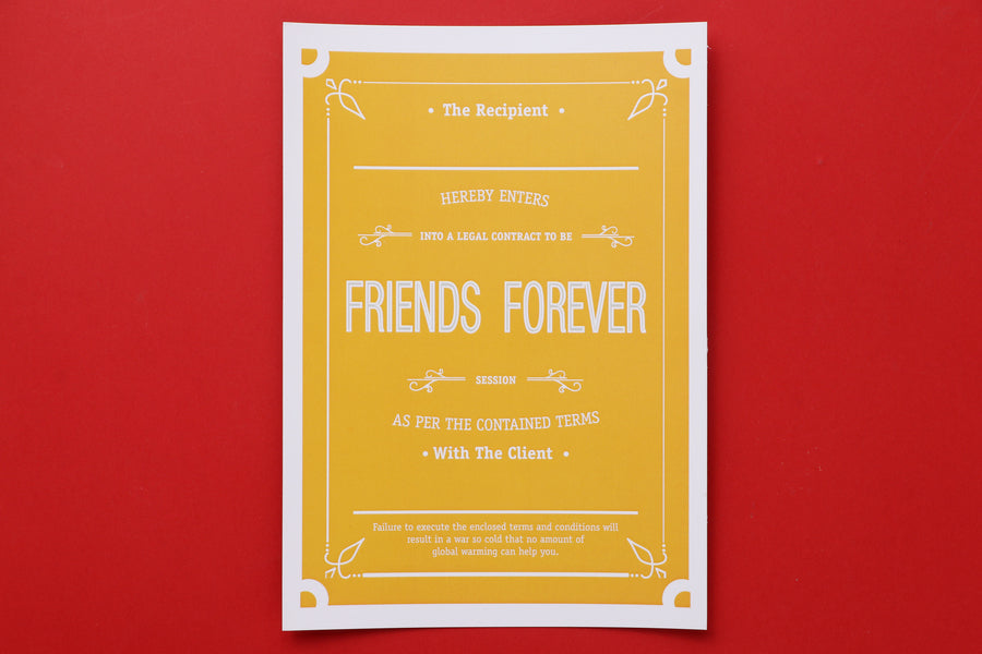 Friendship Contract
