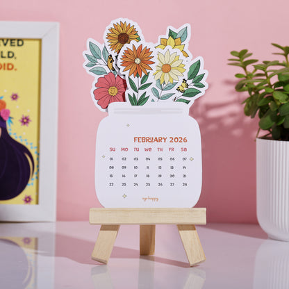 Flower Bouquet Calendar