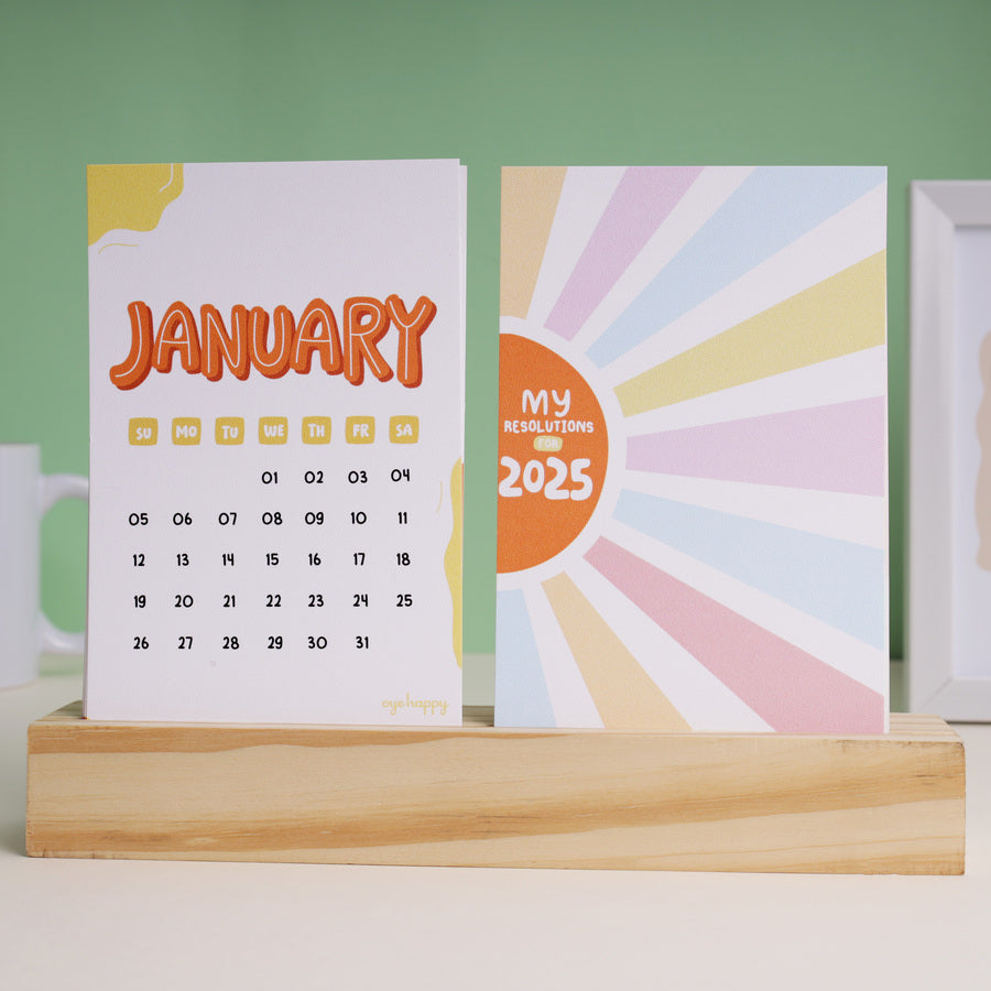 Interactive Wellness Calendar Combo