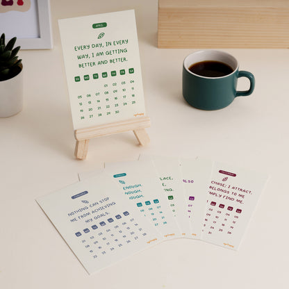 Affirmation Calendar - Set of 3