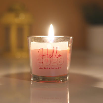 Hello 2026 Candle