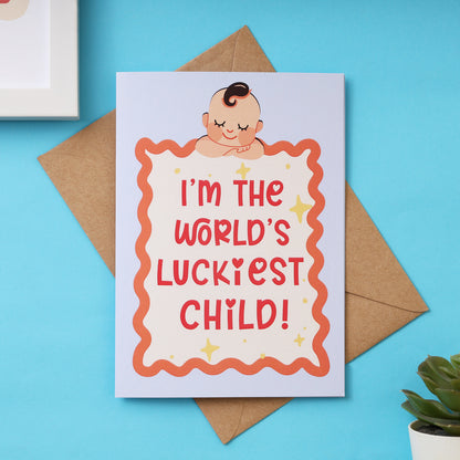 Magic Mirror card for New Dad