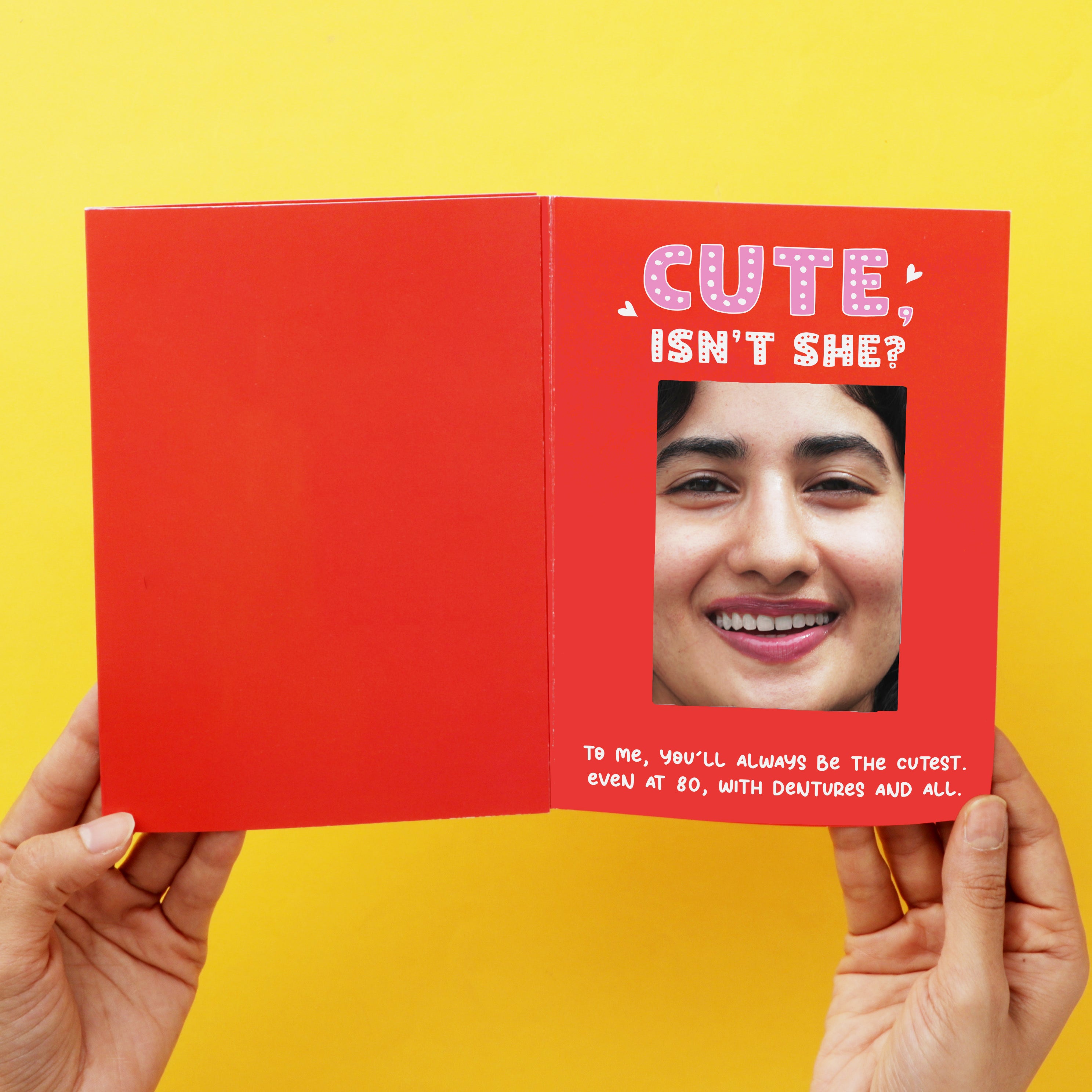 Future Wife Mirror Card