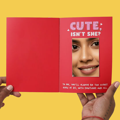Future Wife Mirror Card