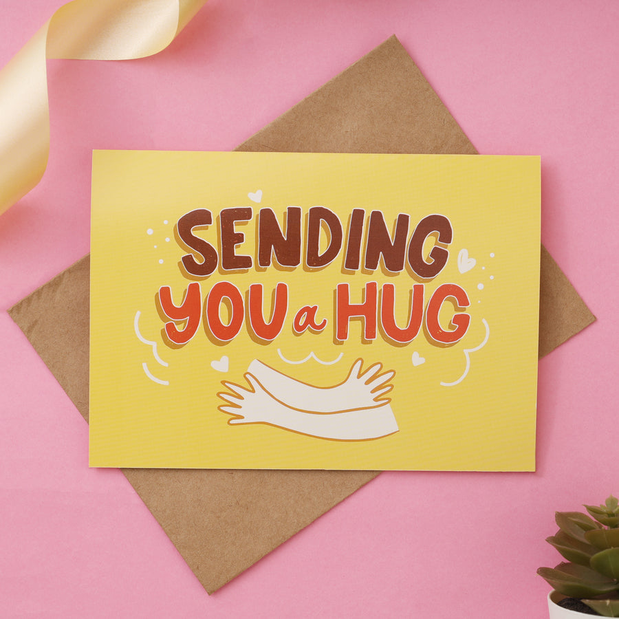 3D Mom Hug Card