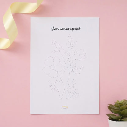 DIY Embroidery Card