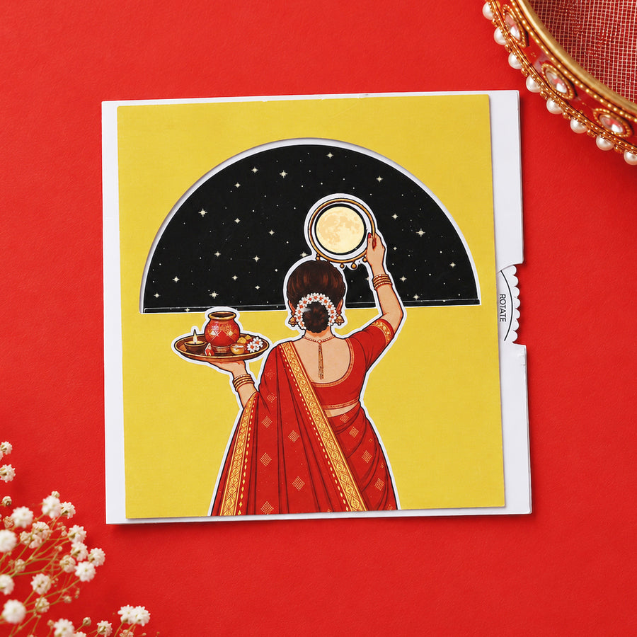 Moon Spin card