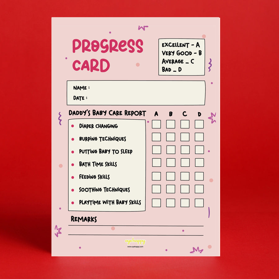Report Card for New Dads
