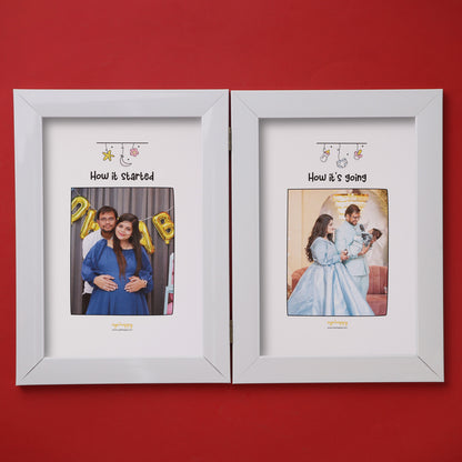 Then and Now Window Frame