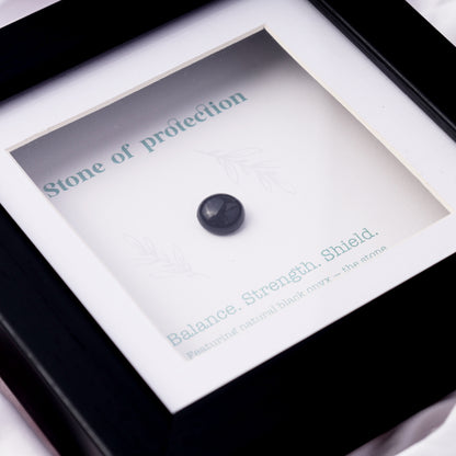 Health and Happiness Stone Frame