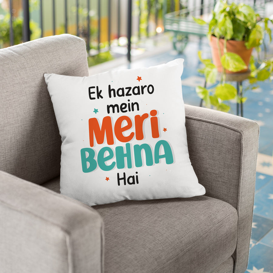 Hazaro Mein Ek Behna Cushion