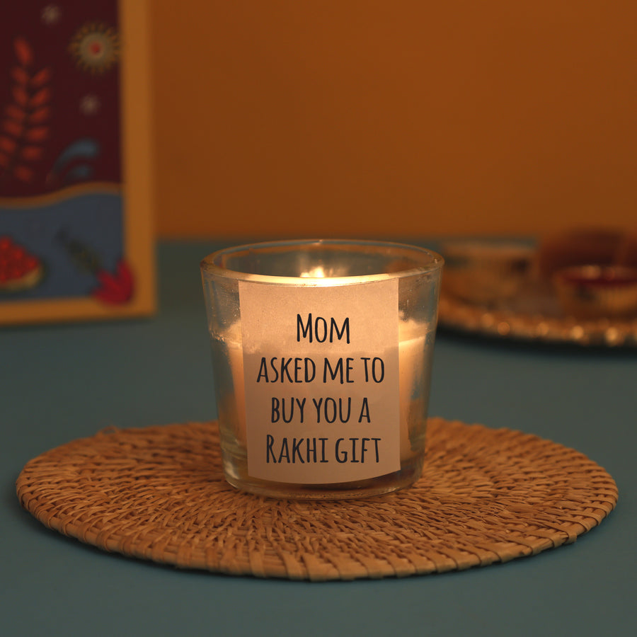 Mom Made Me Do It Candle
