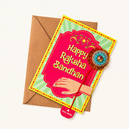 Rakhi Sliding Card